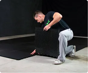 Heavy duty rubber mat Dubai