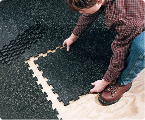 Rubber mat tiles Dubai
