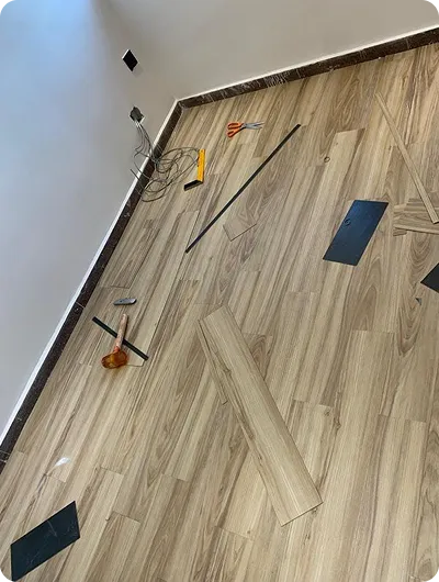 Installation Vinyl Flooring Dubai
