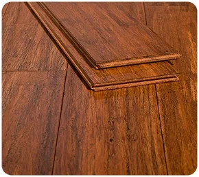 Carbonized Antiqued Bamboo