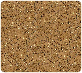 Brown, Flecks Rubber