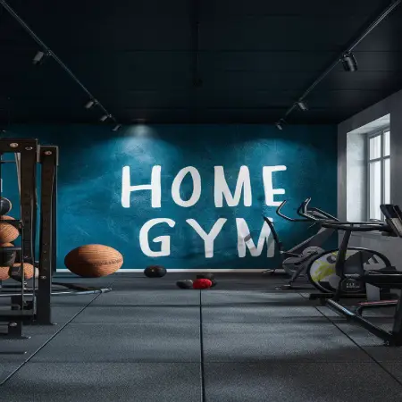 Home gym flooring