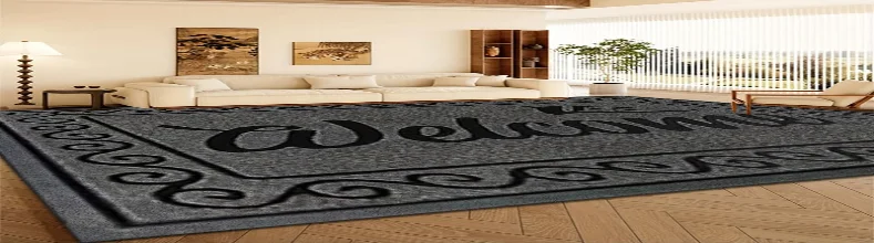 Stylish custom logo mats