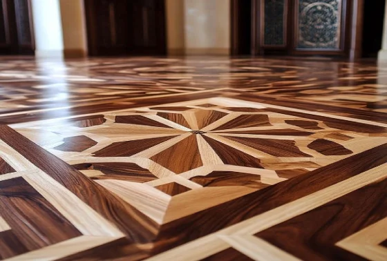 Unique parquet flooring