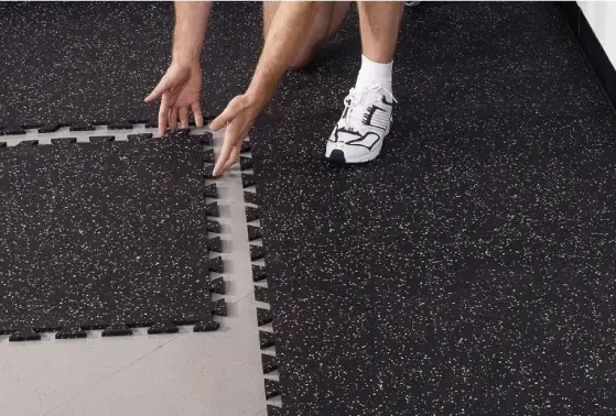 gym flooring installation Dubai