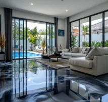 Epoxy Flooring Living Room