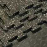 Anti-Slip Interlock Rubber Floor