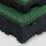 Duo Square Interlocking Rubber Tiles