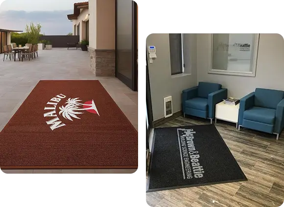 Custom Printed Logo Mats Dubai