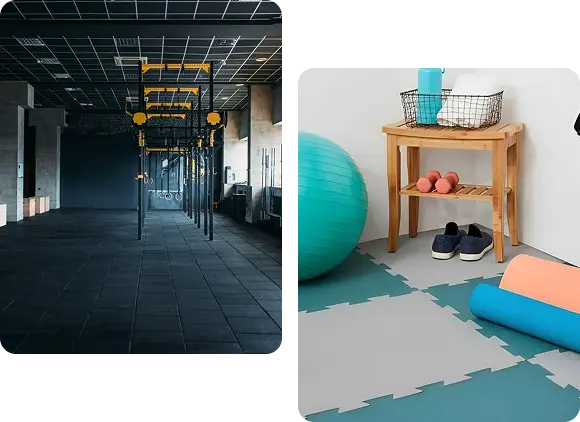 Rubber Floor Tiles Dubai