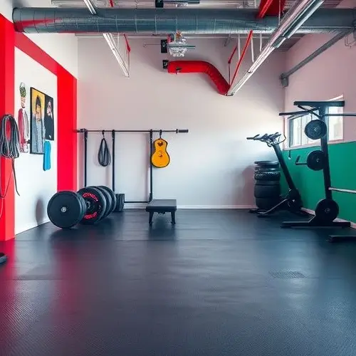 Garage Rubber Flooring Dubai