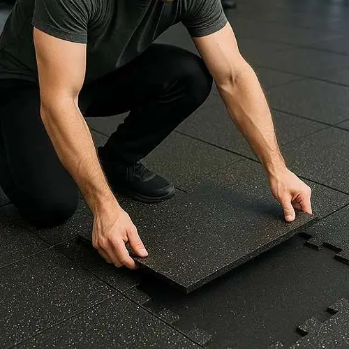 Rubber Flooring Installation Dubai