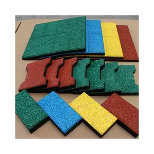 Dog Bone Interlocking Rubber Flooring