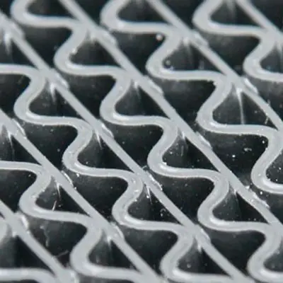 Rubber Wave Mat _ Drainage Mat