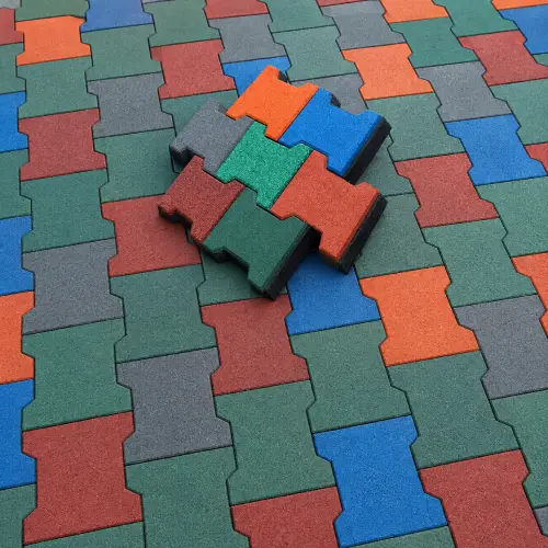 DOG BONE Rubber Tiles