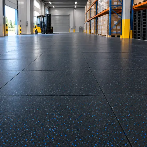 Duo Square Rubber Flooring
