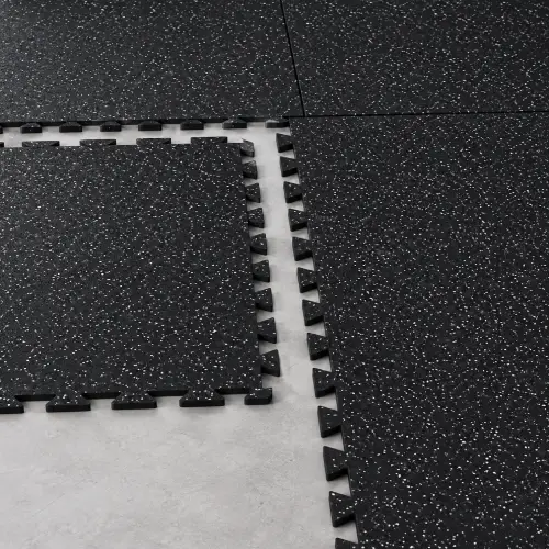 Interlocking Rubber Flooring