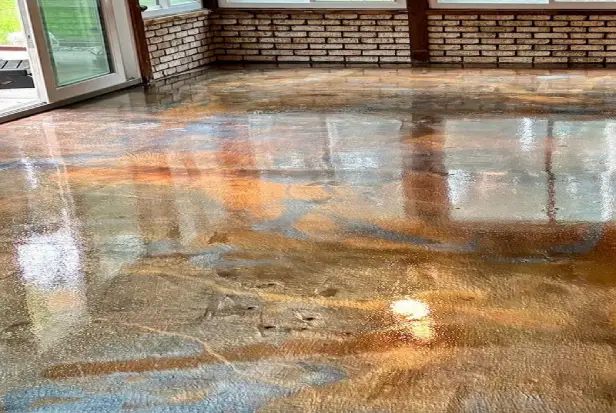 Luxury epoxy flooring