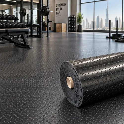 Rubber Sheet Rolls Flooring